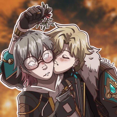 avenastra (secret santa art from @pikachoc2.bsky.social